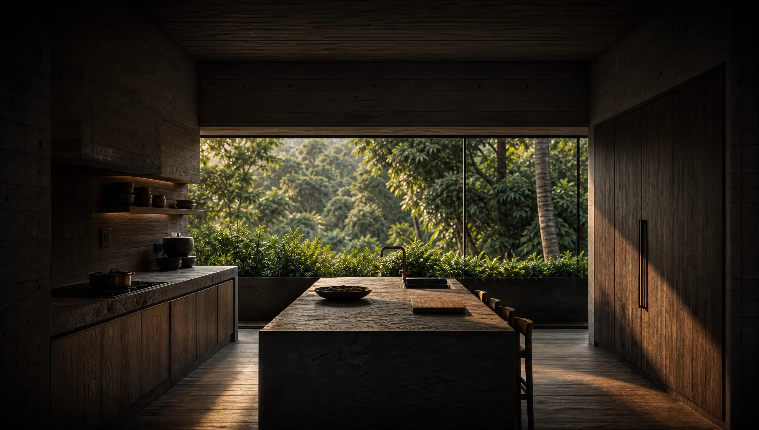 The kitchen at the herb edge
